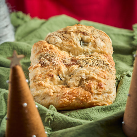 The Golden Aromatic - Parmesan Rosemary Focaccia