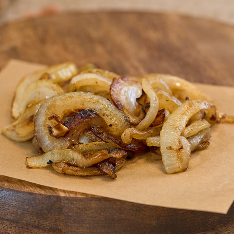 Purple Corn and Caramelized Onions